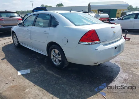 2013 Chevrolet Impala Ls из США, поврежденный, VIN 2G1WF5E37D1144768